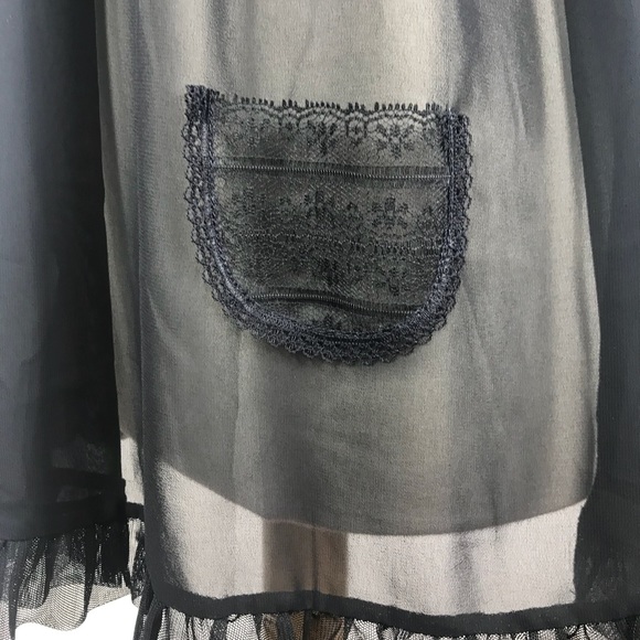 Betsey Johnson Intimates Sheer Chemise Babydoll S - Picture 6 of 8